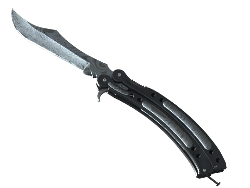 蝴蝶刀（★） | 大马士革钢 (崭新出厂)
