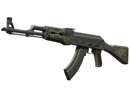 AK-47 | 翡翠细条纹 (久经沙场)