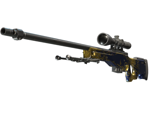 AWP | 无畏战神 (略有磨损)