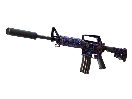 M4A1消音版 | 黑莲花 (久经沙场)