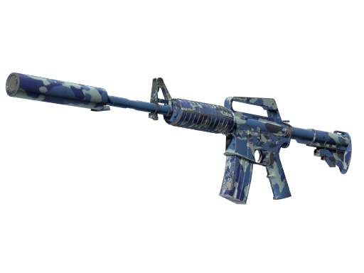 M4A1消音版 | 澄澈之水 (久经沙场)