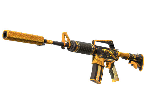 M4A1消音版 | 金蛇缠绕 (崭新出厂)