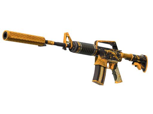 M4A1消音版 | 金蛇缠绕 (久经沙场)