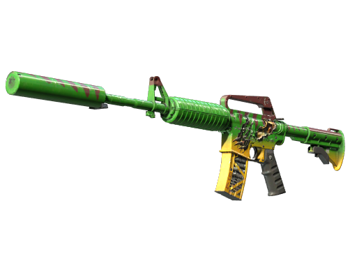 M4A1消音版 | 隐伏帝王龙 (略有磨损)