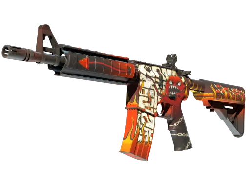 M4A4 | 地狱烈焰 (崭新出厂)