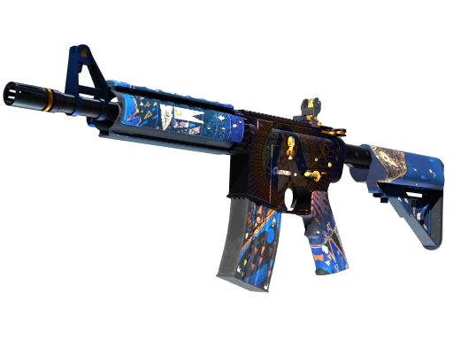 M4A4 | 皇帝 (略有磨损)