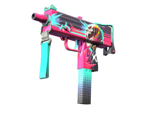 MAC-10 | 霓虹骑士 (崭新出厂)